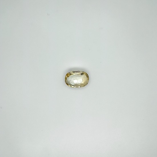 Yellow Sapphire (Pukhraj) 6.33 Ct Best Quality